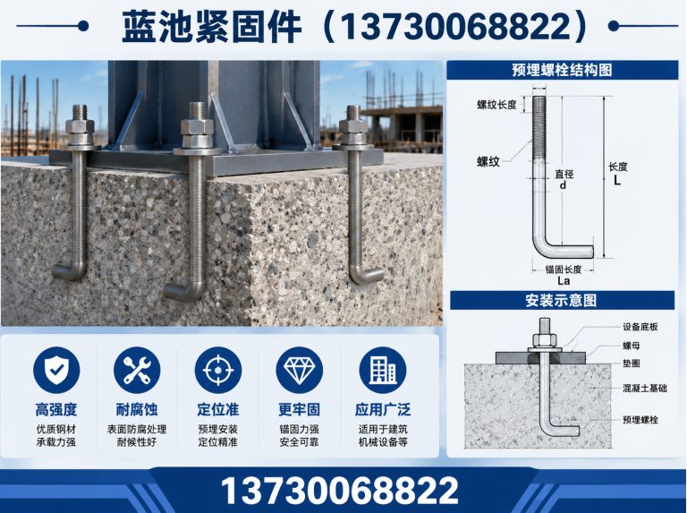 大名县地脚螺栓展示图